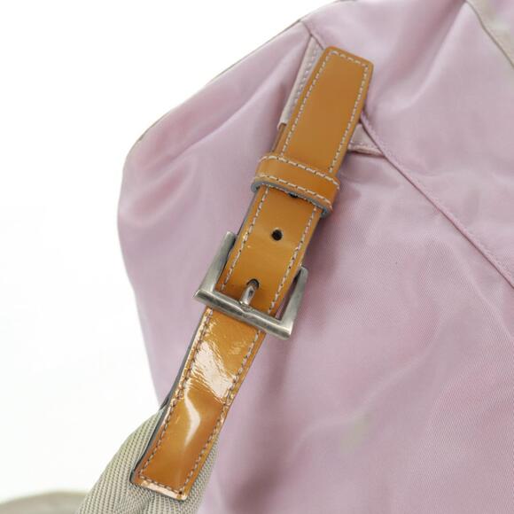 PRADA Backpack Nylon Pink Silver Auth 161509 main image 10